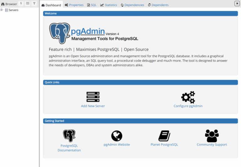 [08] – PgAdmin 4